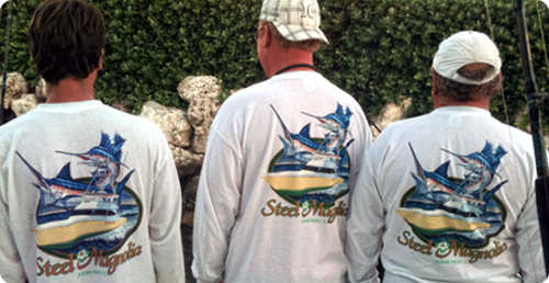 Steel Magnolia's Boat Shirts